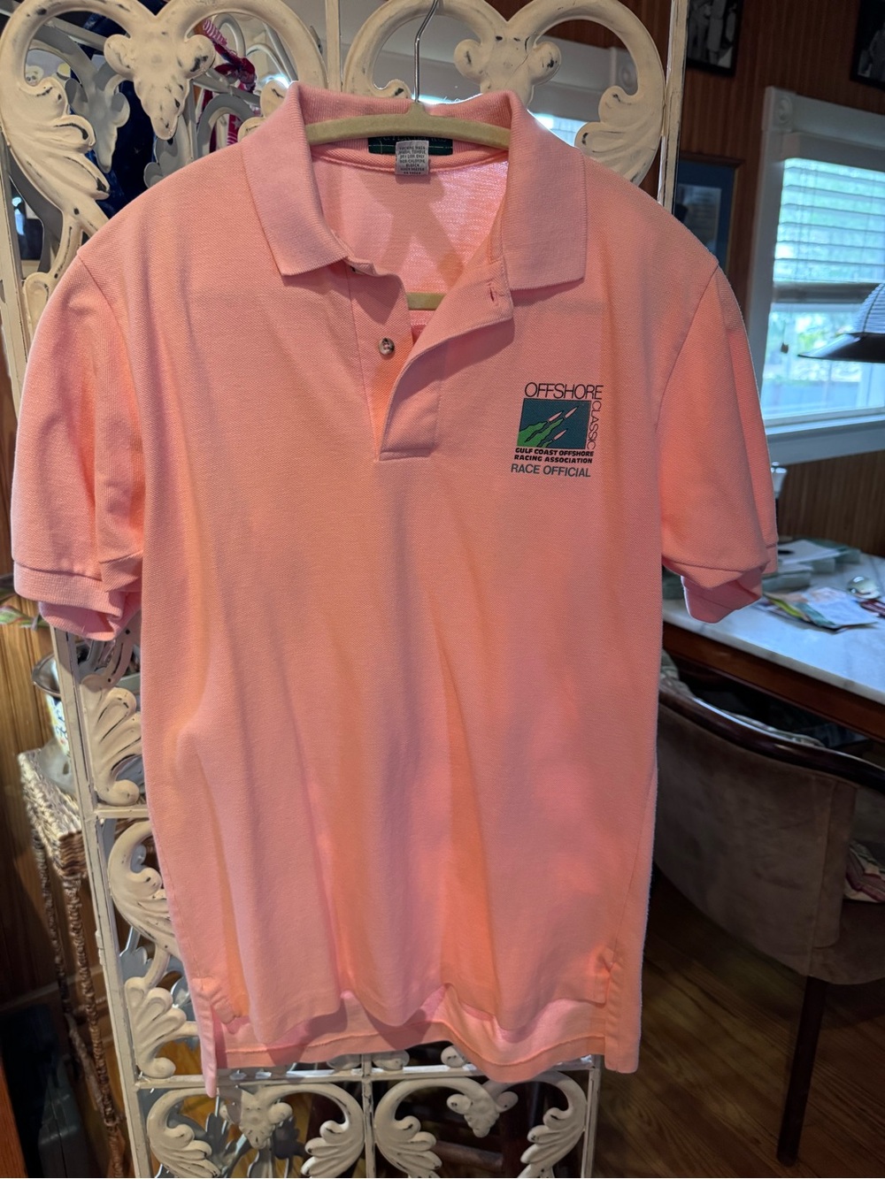 Panama City Beach Offshore Classic Race Official Pink Polo Shirt